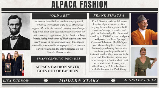 ALPACA FASHION NEVER OUT OF FASHION