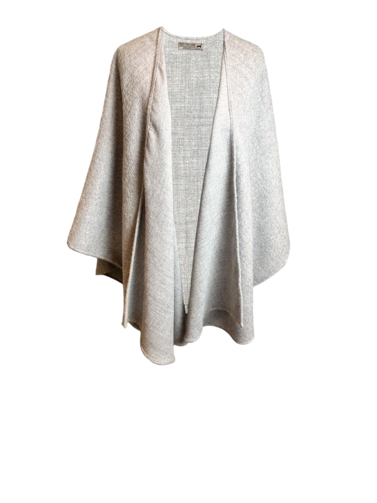 100% Baby Alpaca Ruana