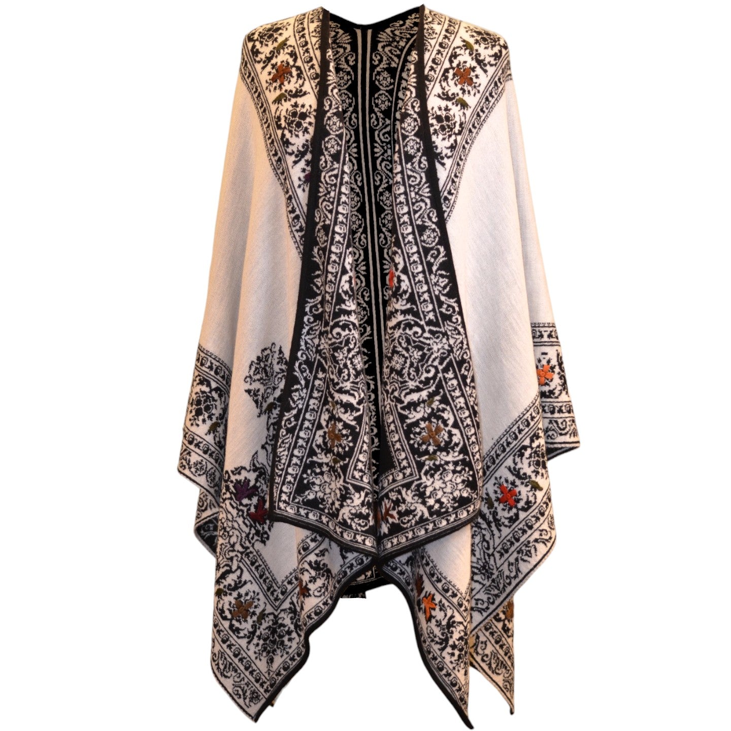 Reversible Ruana White