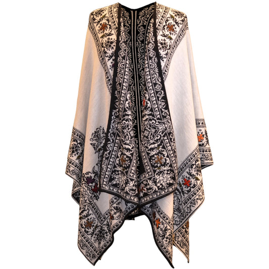 Reversible Ruana White