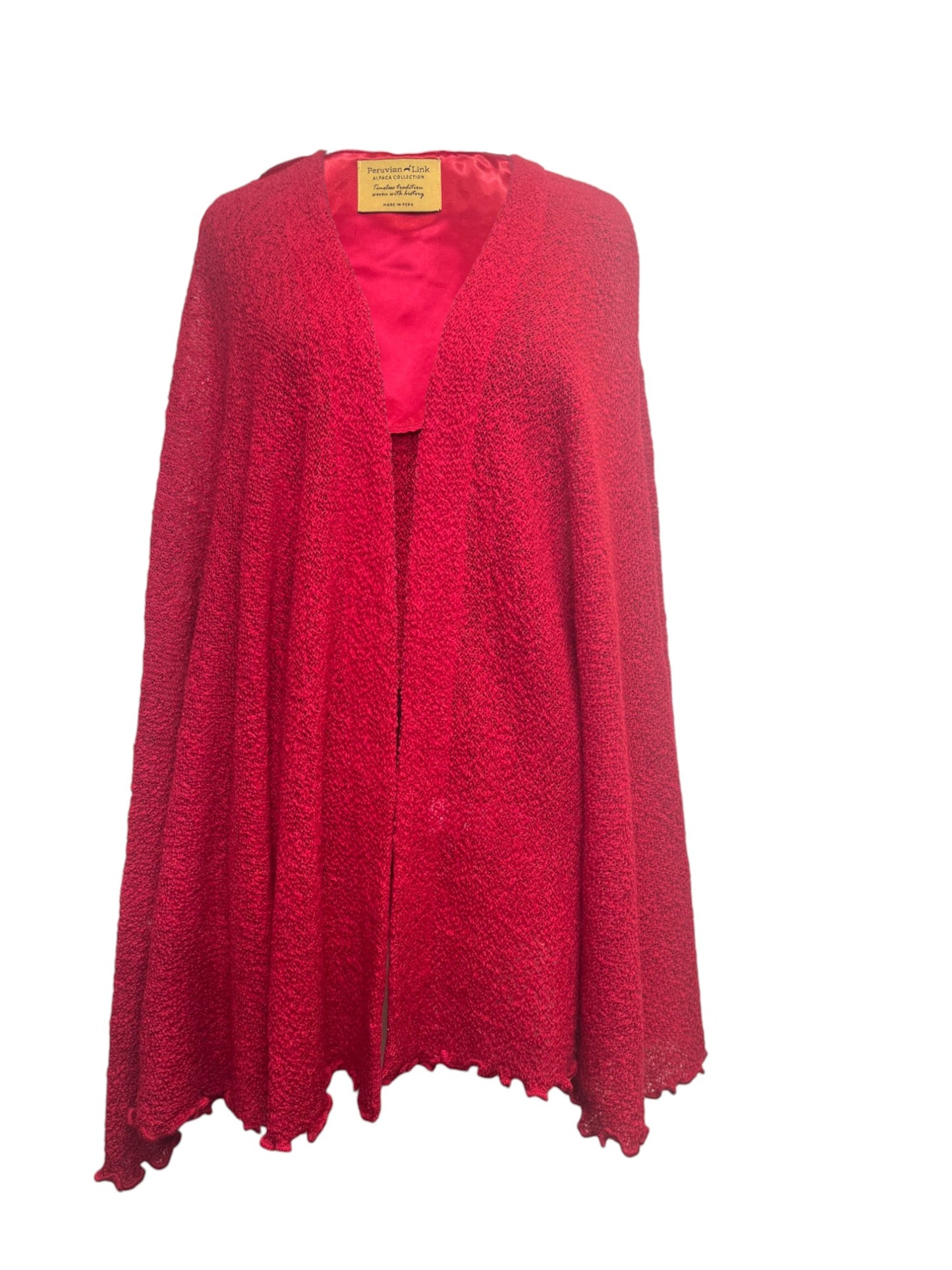 Ruffle Shawl