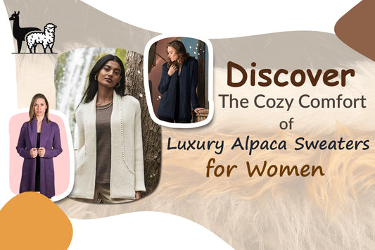 Luxury Alpaca Sweaters for Women - Sheepskin and Alpaca Fashion