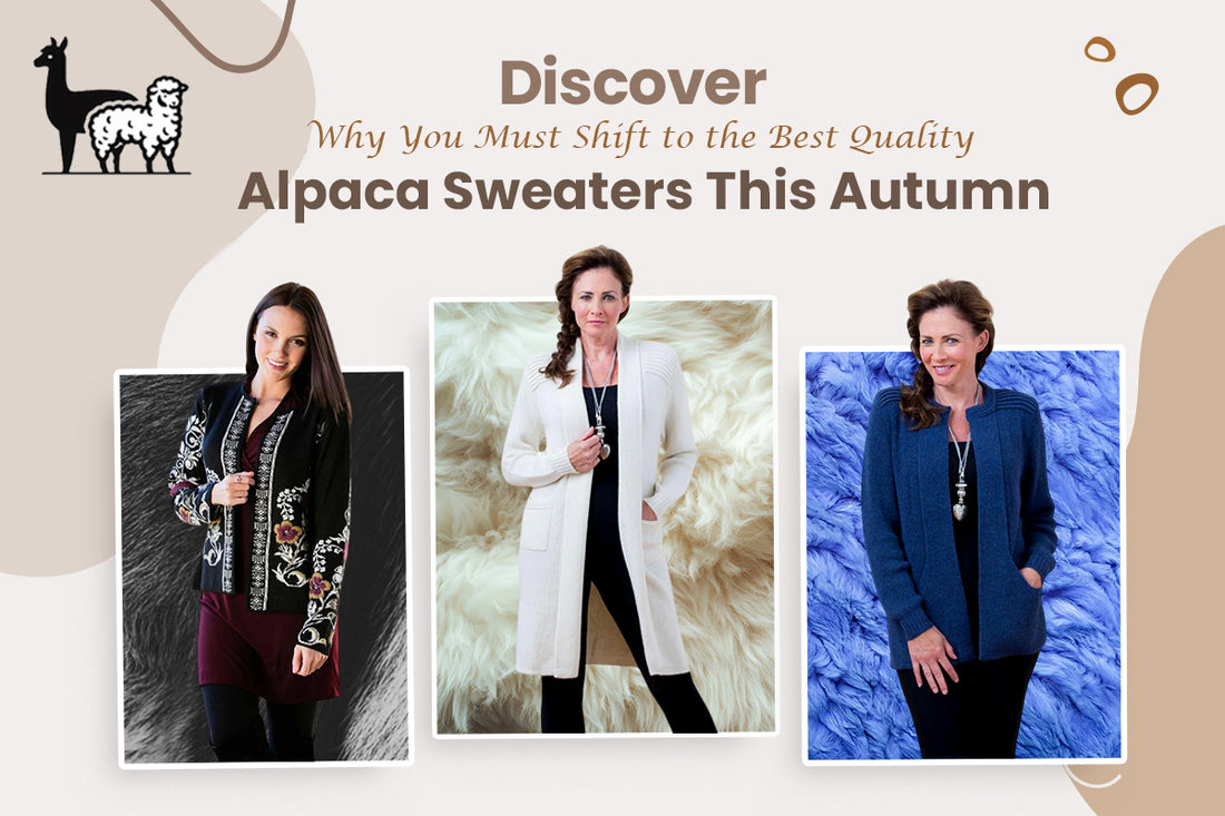 Alpaca Sweaters for women - Sheepskin and Alpaca Fashion