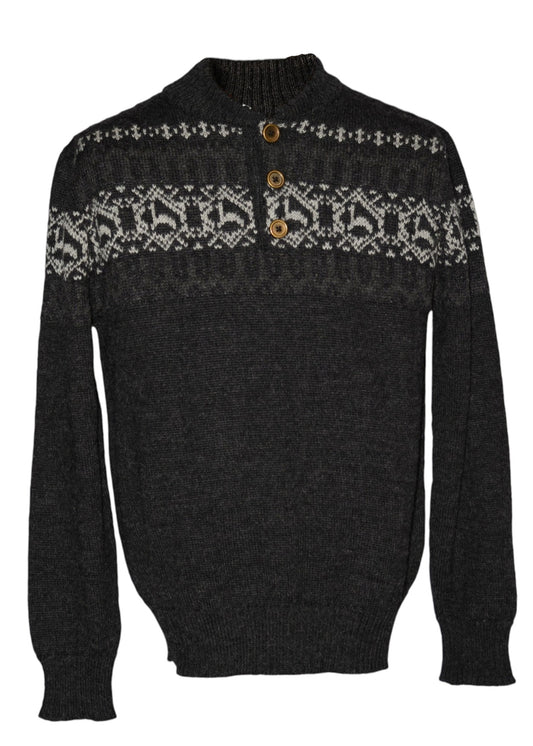 Alpaca Print Sweater