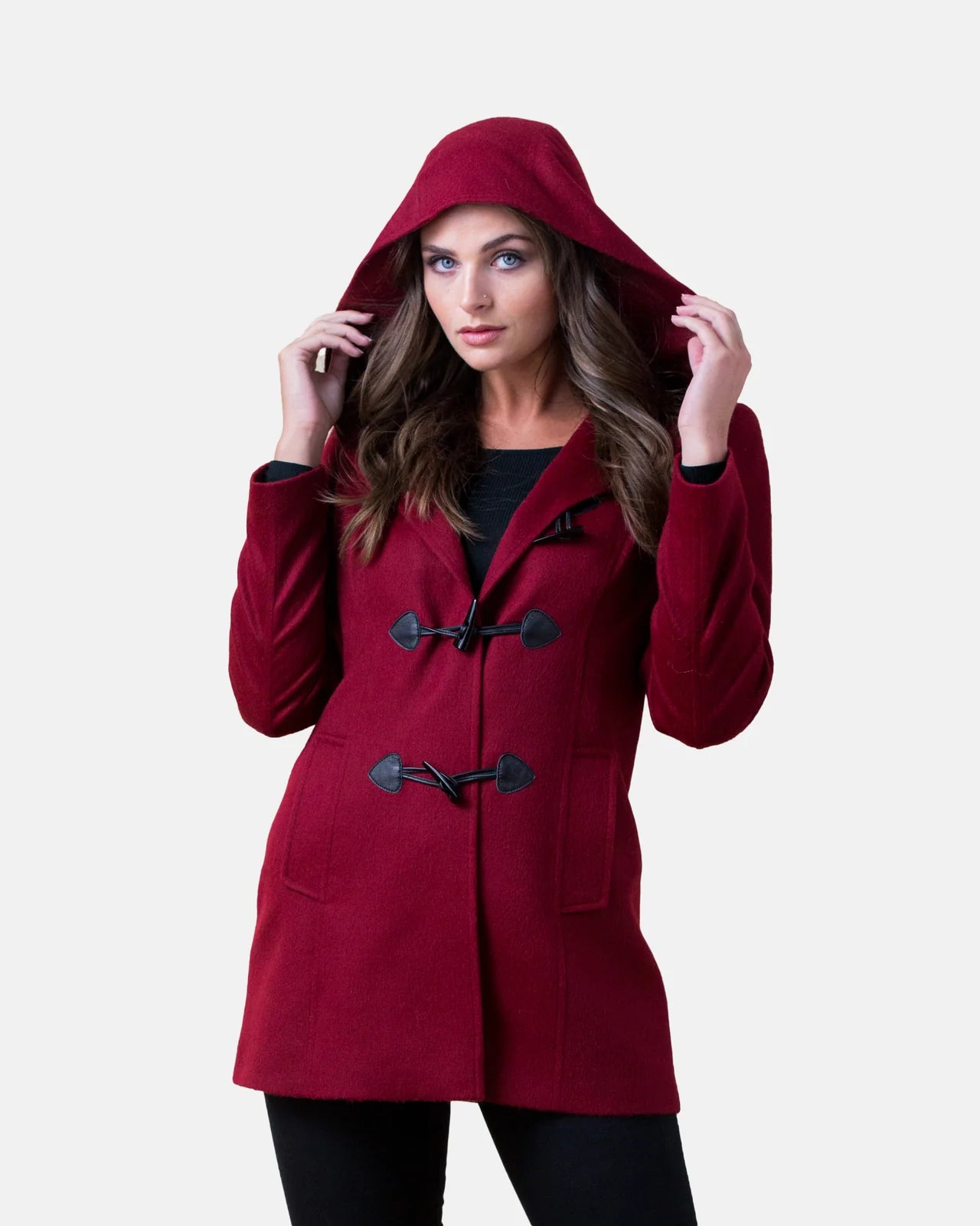 Hooded Coat – Sheepskin and Alpaca Fashion