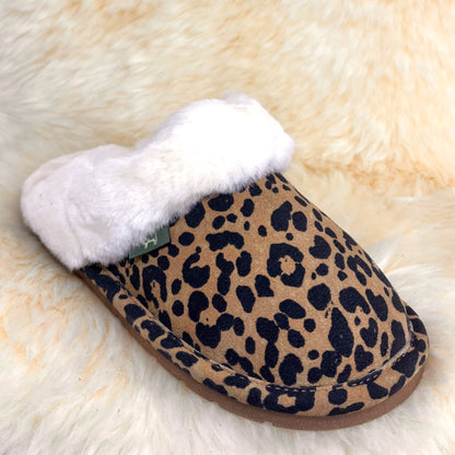 Ladies Leopard Scuff