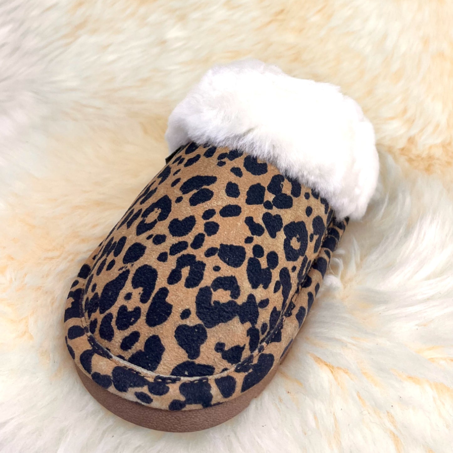 Ladies Leopard Scuff