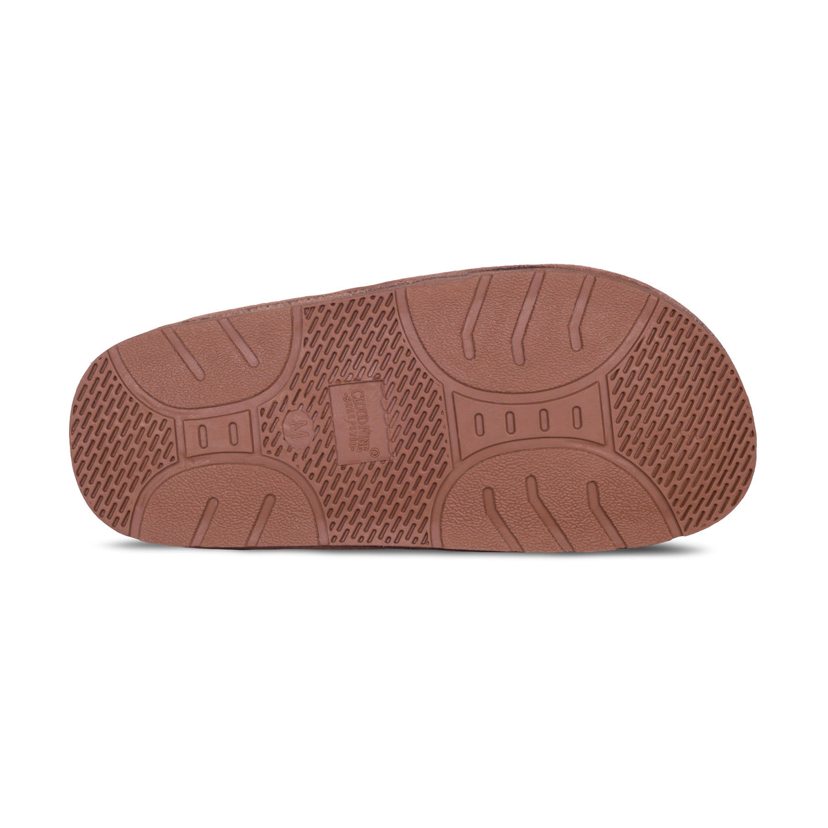 Ladies Scuff - Chestnut - Bottom