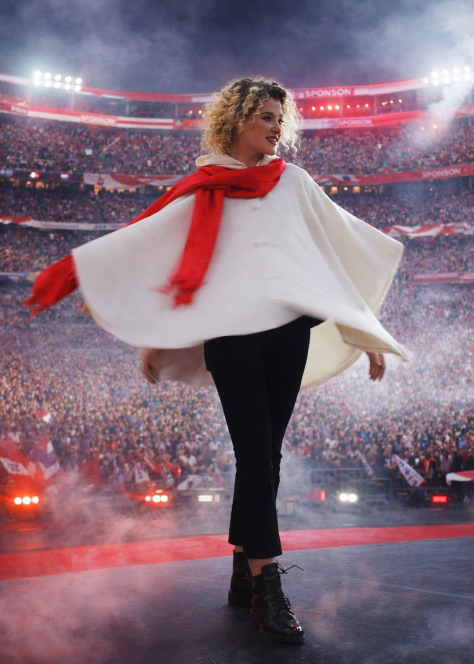 100% Baby Alpaca Ruana